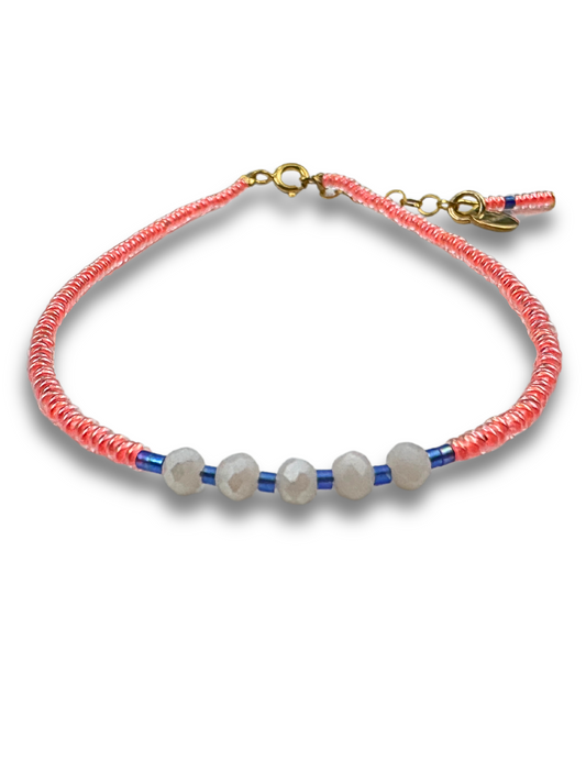 Armband – facette CORAL